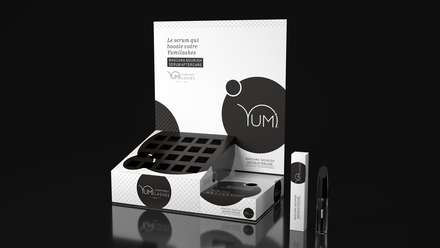 YUMI™Lashes Display Serum Aftercare with 21 mascaras